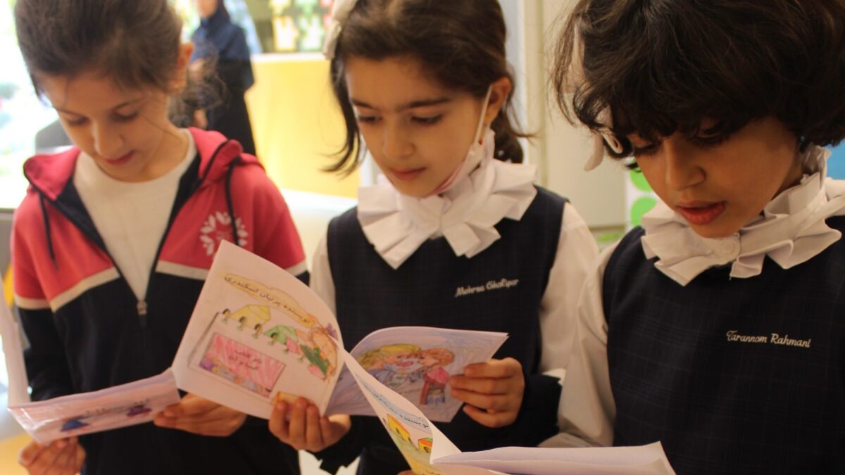 هفته کتاب و کتابخوانی 6 دبستان روشنگران