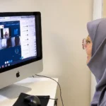 دیدار به رنگ لبخند؛ میهمانی مدیر در کلاس آنلاین ما 4 روشنگران منطقه 3 کلاس آنلاین